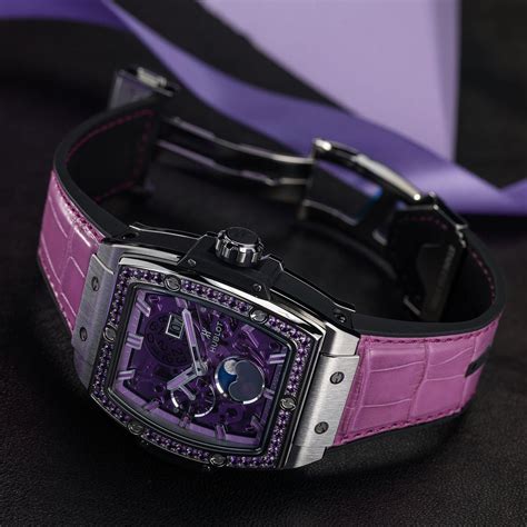 hublot skull purple|Hublot big bang purple.